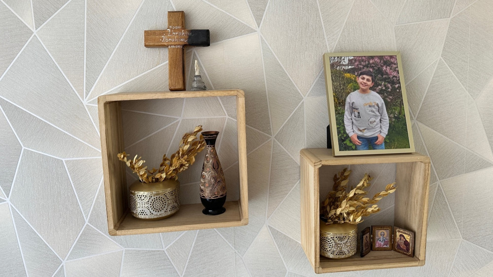 Herdenkingshoekje voor Ibrahim