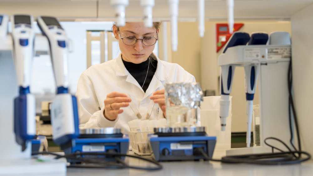 Zaadveredeling laboratorium onderzoek ziektes zaden