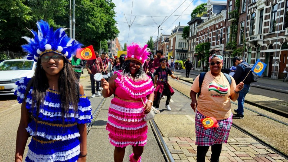 Keti Koti Amsterdam Bigi Spikri optocht